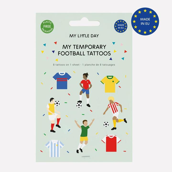 Immagine prodotto My Little Day Tatuaggi per bambini, calcio