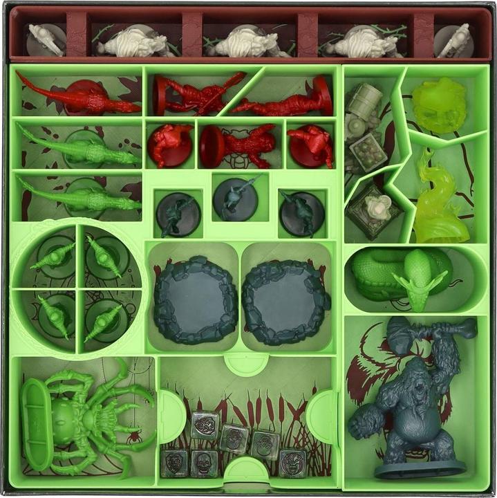 Actual product image Feldherr Organiser Insert for HeroQuest (2021) - The Jungle of Delthrak - Br (Plastic)