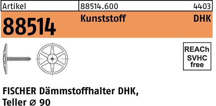 Immagine prodotto Fischer Supporto isolante DHK 60 (250 pz.)