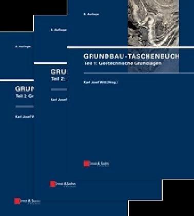 Immagine prodotto Grundbau-Taschenbuch: Teile 1-3 (Tedesco, Karl Josef Witt, 2018)