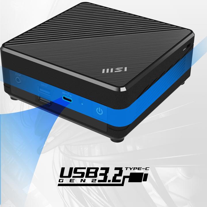 Image du produit MSI Cubi N ADL-006DE (Intel N200, 4 Go, 128 Go, Intel UHD Graphics)