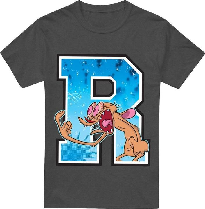 Ren & Stimpy R Is For Ren TShirt (XL)