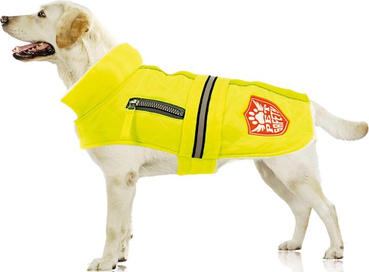 Immagine prodotto Swisspet Cappotto invernale per cani Yellowdome (M, Cappotto per cani)