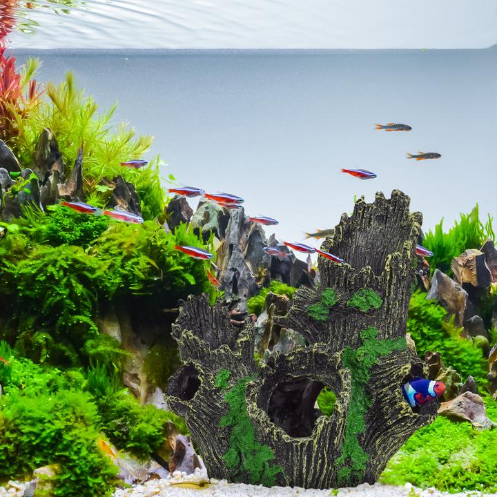 Produktbild Relaxdays Aquariumdeko Baumstamm