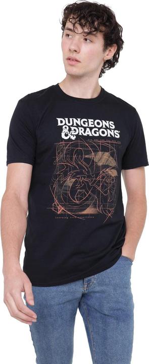 Immagine prodotto Dungeons & Dragons Maglietta Schizzo Uomo (4XL)