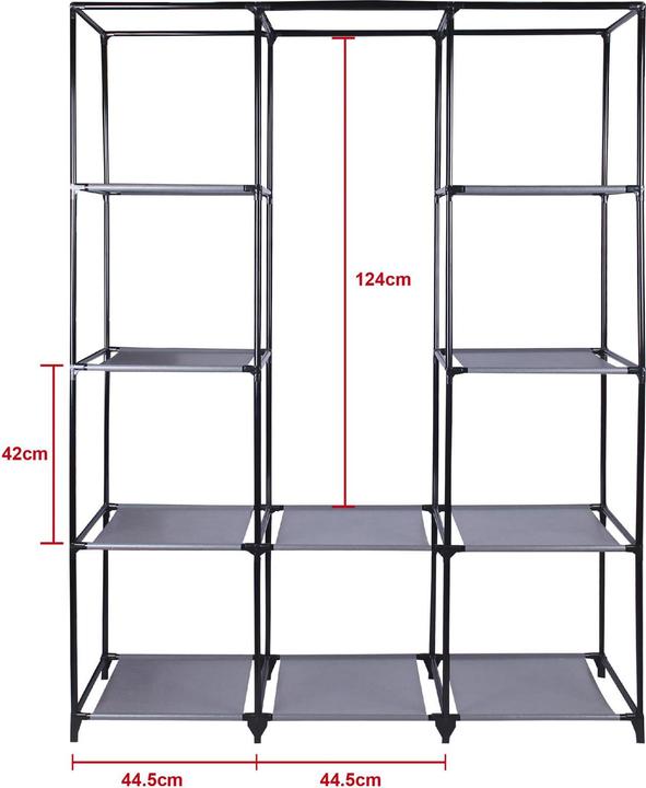 Immagine prodotto IDIMEX Steven (131 x 46 x 169 cm)