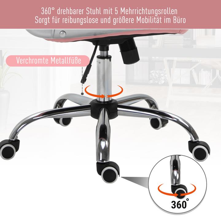 Actual product image Vinsetto Swivel chair in elegant design