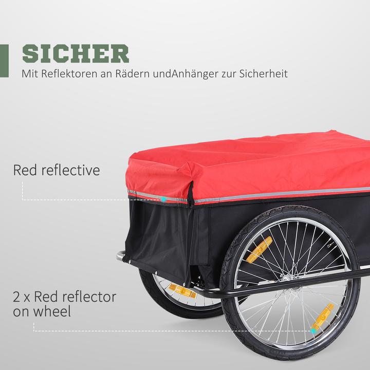 Produktbild Homcom Fahrradanhänger