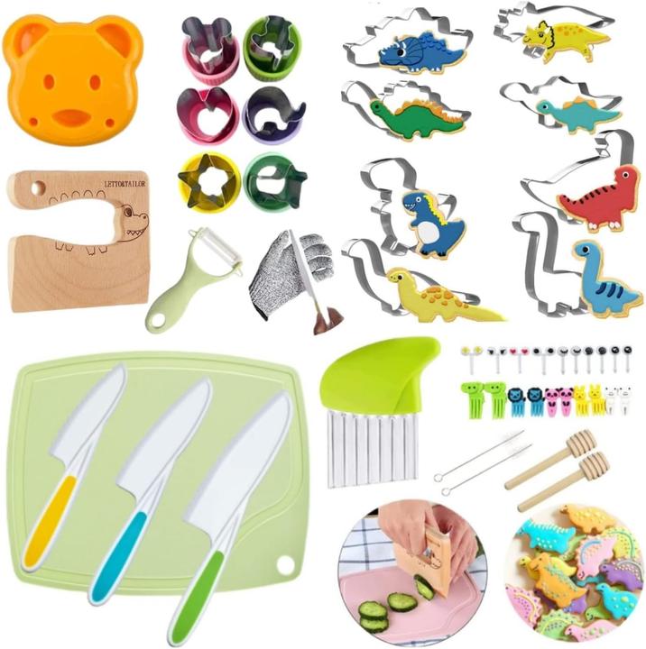 Actual product image Letto & Tailor Children's kitchen knife set