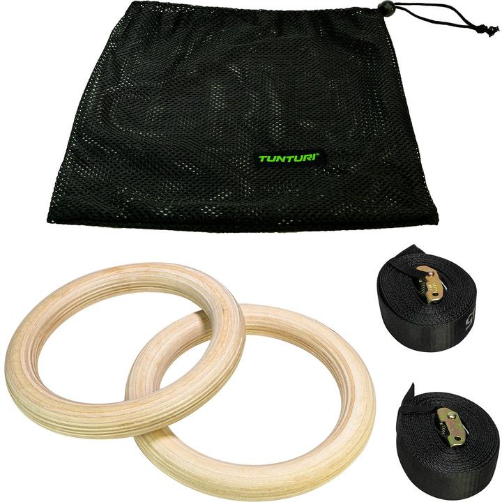 Produktbild Tunturi Turnringe Gym Rings aus Holz