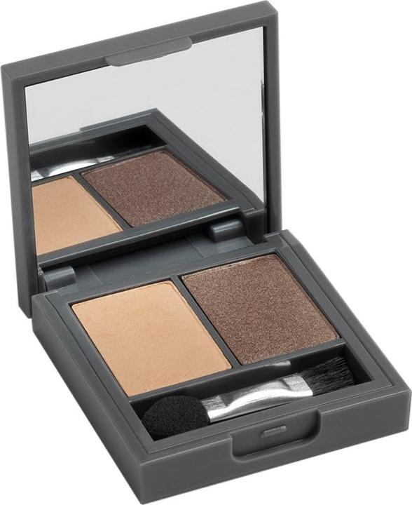 Actual product image Alix Avien Duo Eyeshadow - Warm Nude & Pearly Peanut (Brown)