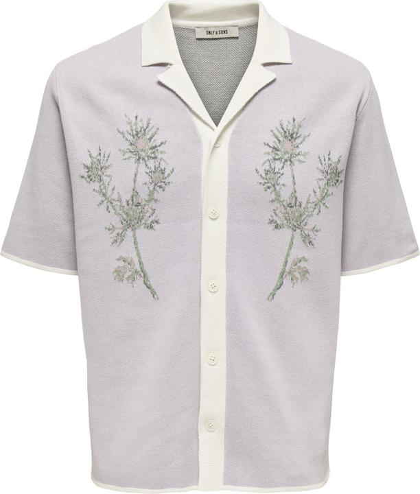 Actual product image Only & Sons ONSRUN Gestricktes Polo-Hemd Strickpullover (L)