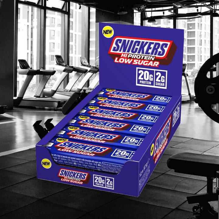 Immagine prodotto Snickers Barretta Hi Protein Low Sugar (12 pz., 684 g)
