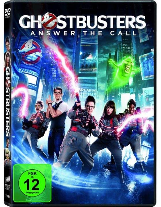 Ghostbusters - Répondre à l'appel (DVD, 2016, Allemand, Espagnol, Anglais)