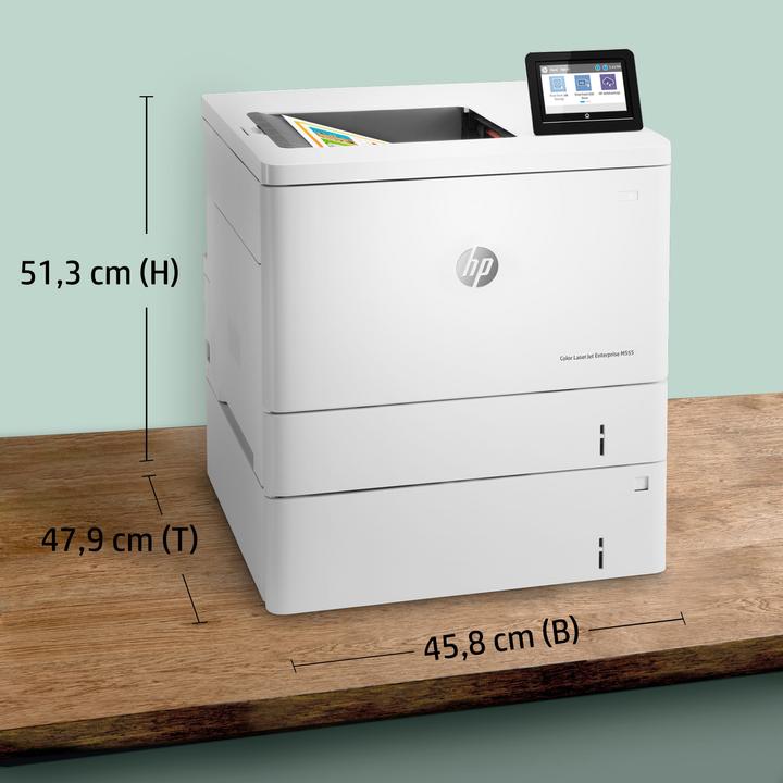 Image du produit HP Color LaserJet Enterprise M555x (Laser, Noir et blanc)