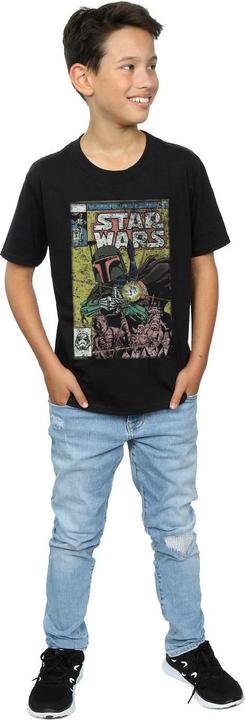 Actual product image Star Wars Boys Boba Fett Comic T-Shirt (152, 158)