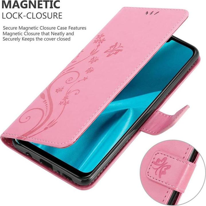 Productafbeelding Cadorabo Bloemen Boekomslag (Huawei Y9 (2019))