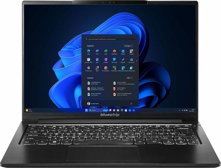 Produktbild Bluechip TRAVELline 14W4 *EDU* Intel® Core™ Ultra 7 Prozessor 155U / bis zu 4.80 GHz, Windows 11 Pro, 14" non (14", Intel Core Ultra 7 155U, 16 GB, 500 GB, DE)