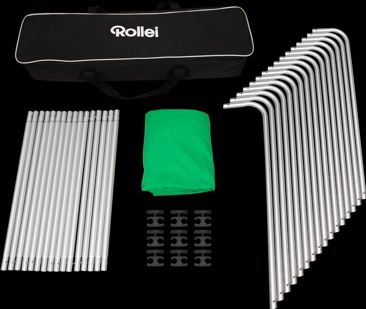 Produktbild Rollei Panorama Greenscreen-Set (240 cm, 240 cm)