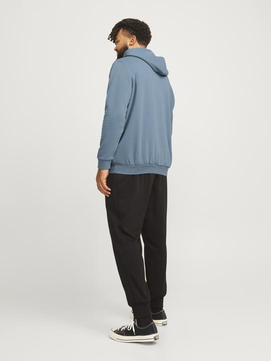 Actual product image Jack & Jones Plus Size Unicoloured Hooded Sweatshirt Hooded Sweatshirt (6XL)