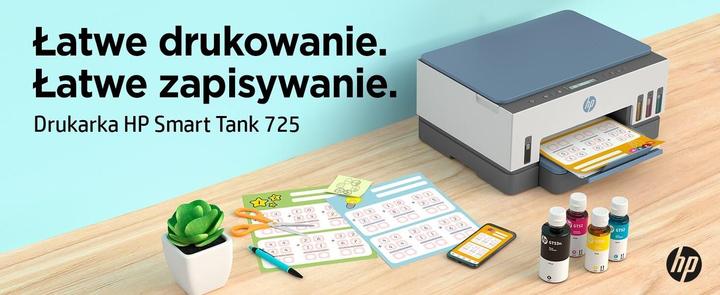 Image du produit HP 725 Thermal Inkjet DPI par minute WLAN (Thermodirecte, Couleur)