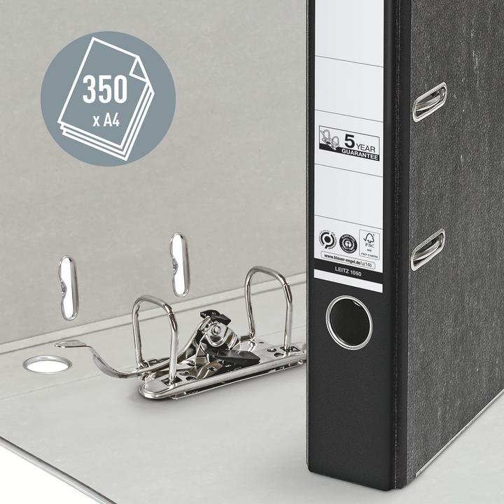 Produktbild Leitz STANDARD-ORDNER A4 52MM Mit Schlitzen, für Format A4, Pappe (RC), Rckenbreite 52mm. Pate (A4, 52 mm, 1 Stück)