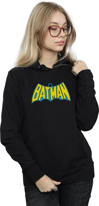 Immagine prodotto Batman Retro Logo Felpa con Cappuccio Donna (L)