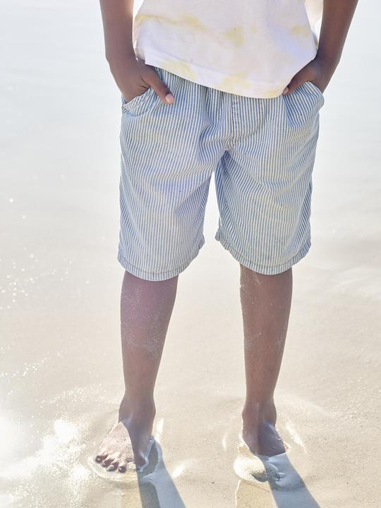 Actual product image Vertbaudet Jungen Jeans-Shorts mit Dehnbund, Bundweite verstellbar (116)