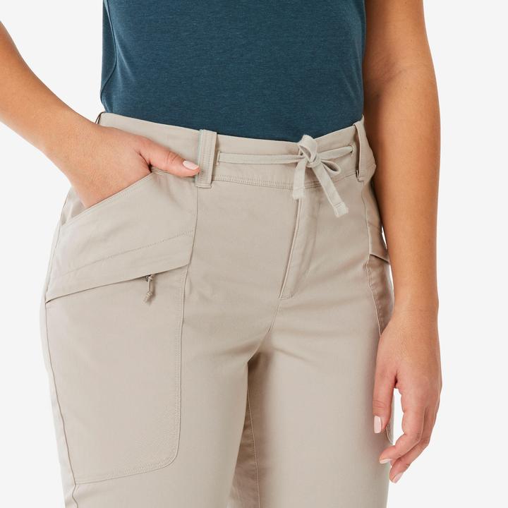 Produktbild Quechua Wanderhose Damen Regular - NH500 beige (L)