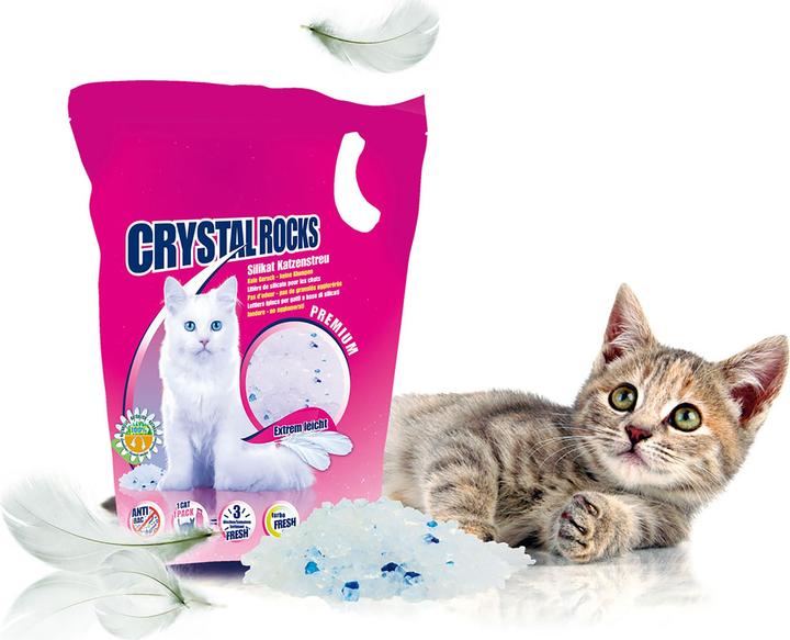 Produktbild Swisspet Crystal Rocks (Antibakteriell, Nicht staubend, 3 kg)