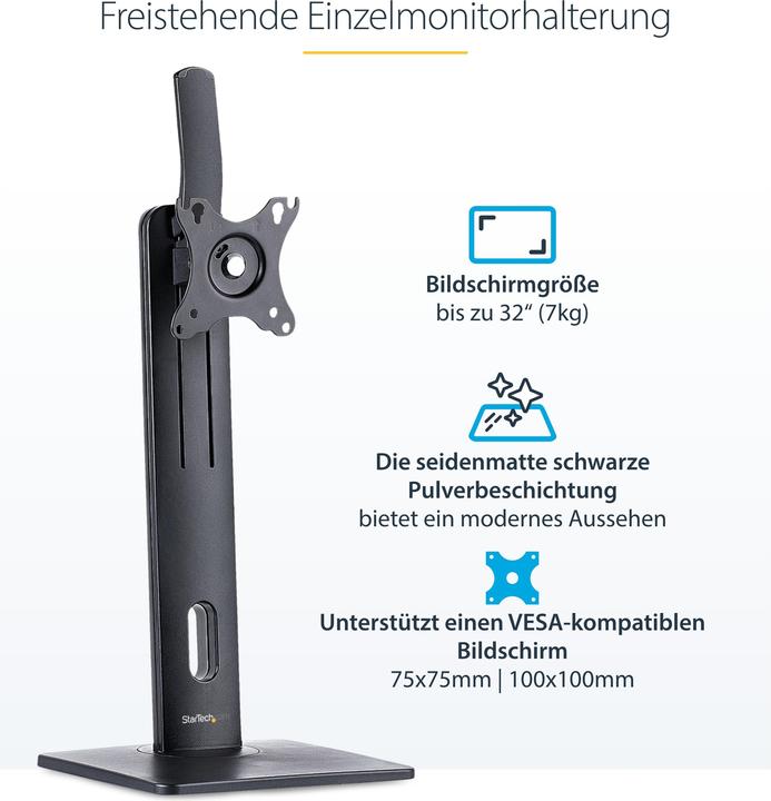 Actual product image StarTech Monitor holder (Table, 34.02")