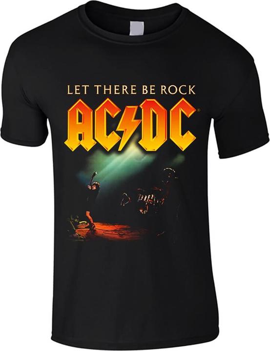 AC/DC Unisex Adult Let There Be Rock T-Shirt (S)