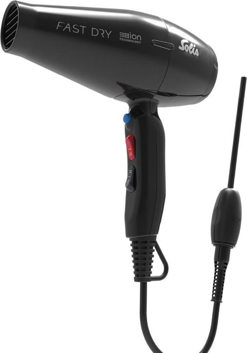 Immagine prodotto Solis Asciugacapelli professionale Fast Dry 360º ionico nero con cavo rotante a 360° (381)