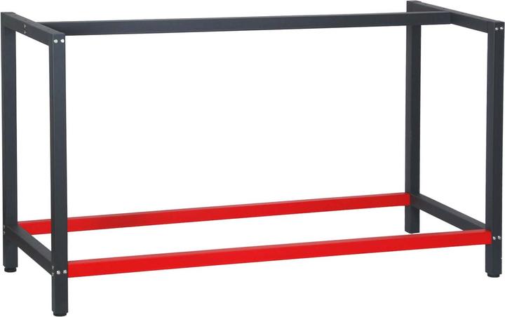 Produktbild Wiltec Werkbank Gestell 150x57x81cm Stahl Werkbankgestell Tischgestell Werktisch (57 cm, 150 cm)