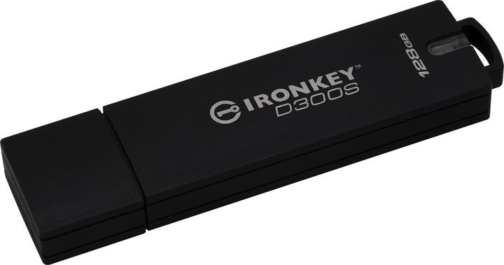 Actual product image Kingston IronKey D300 128 GB Encrypted U (128 GB, USB-A, USB 3.1)