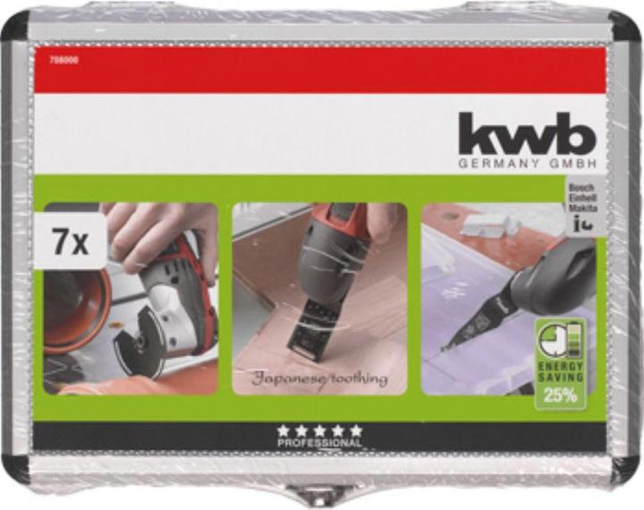 Produktbild kwb Multi-Tool-Set 7-Teilig Sb Akku