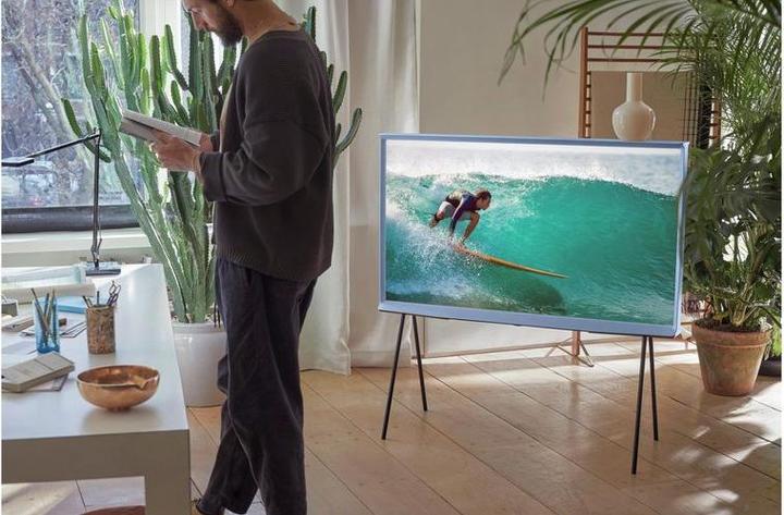 Produktbild Samsung The Serif QE50LS01T (50", LS01T, QLED, 4K, 2021)