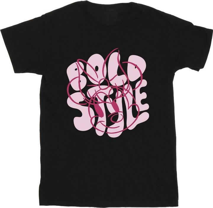 Actual product image Disney Girls Minnie Mouse Bold Style Cotton T-Shirt (116)