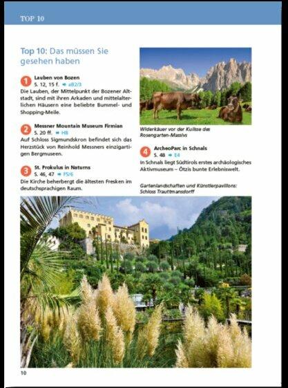 Image du produit Guide des régions 1000 Places du Tyrol du Sud