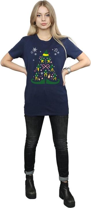 Produktbild Elf Christmas Tree TShirt (S)