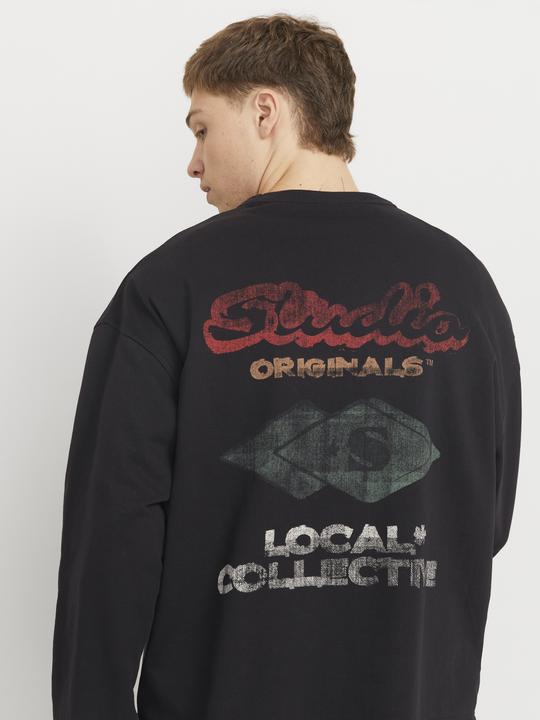 Actual product image Jack & Jones Jorretiro Back Sweat Crew Neck Se25 Ln (M)