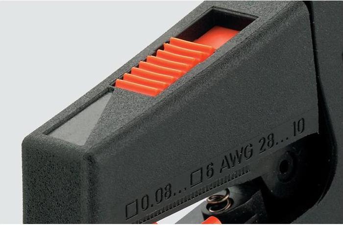 Produktbild Weidmüller Abisolierzange automatisch - 0.08-10.0 mm² - gerade (190 mm)