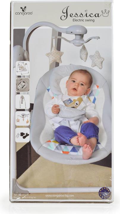 Actual product image Moni Cangaroo Baby Bouncer Electric Jessica