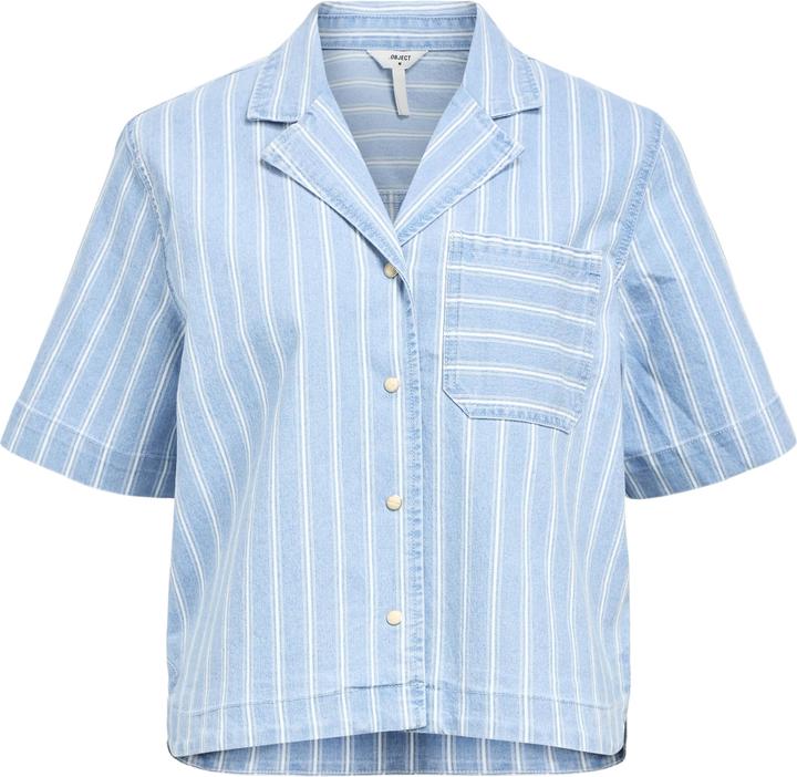 Object Streifen Jeanshemd