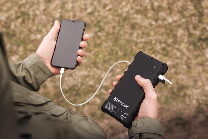 Produktbild Sandberg Outdoor Solar Powerbank (24000 mAh, 2 W, 88.80 Wh)