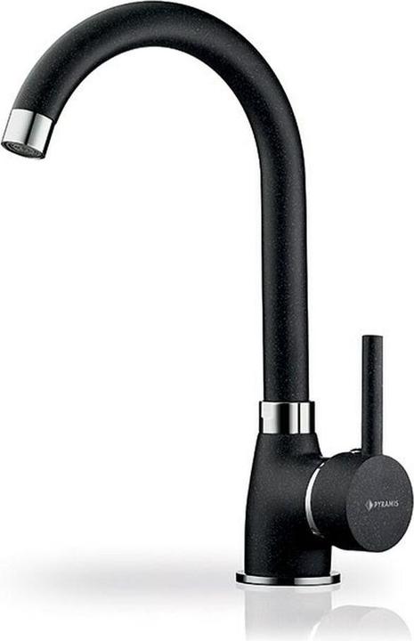 Produktbild Pyramis Bello 090935601 Küchenarmatur Granit Volcano (schwarz)