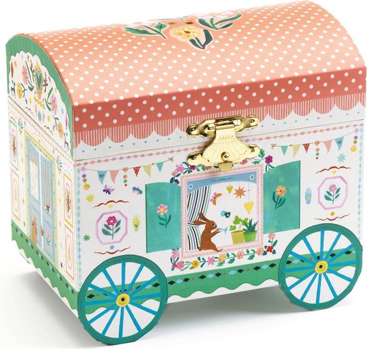 Actual product image Djeco Music box Enchanted caravan