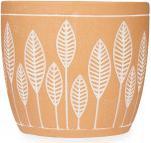 Produktbild Ibergarden Terrakotta-Topf Blätter rund 17x15 (17.50 cm)