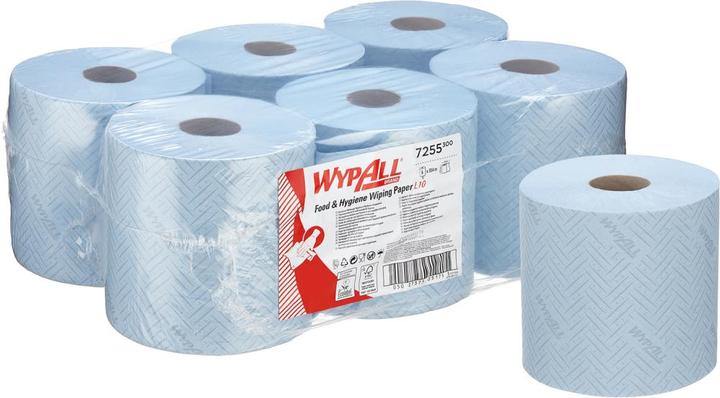 Produktbild Antalis Aftørringspapir WypAll centerfeed blå 19,5cmx304m 1-lags 6rul/kar - (6 ruller pr. karton) (6 x)