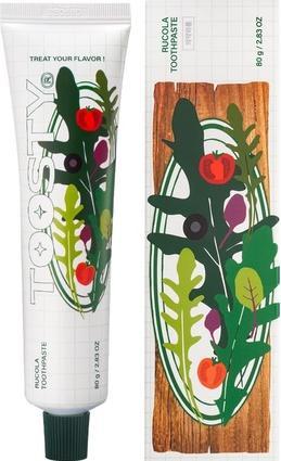 Actual product image Toosty Rocket toothpaste
